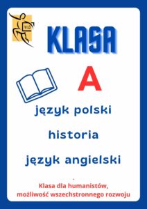 Rozszerzenia w klasie A - język polski, historia, język angielski