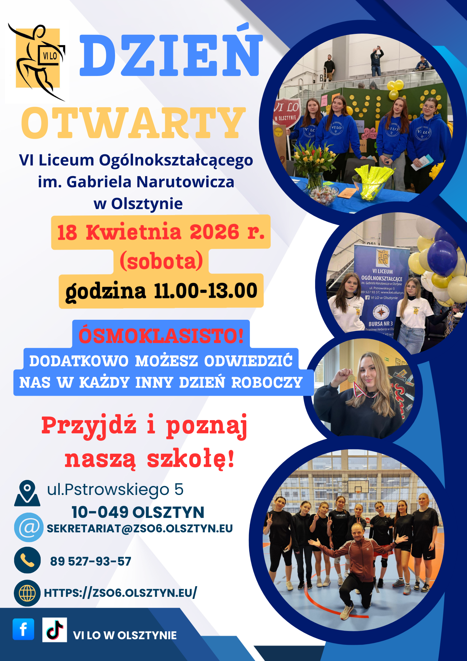 Plakat Dzień Otwarty