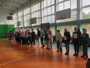 Uczniowie uczestniczą w konkursie